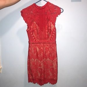 Red cute cocktail dress🤩 never worn